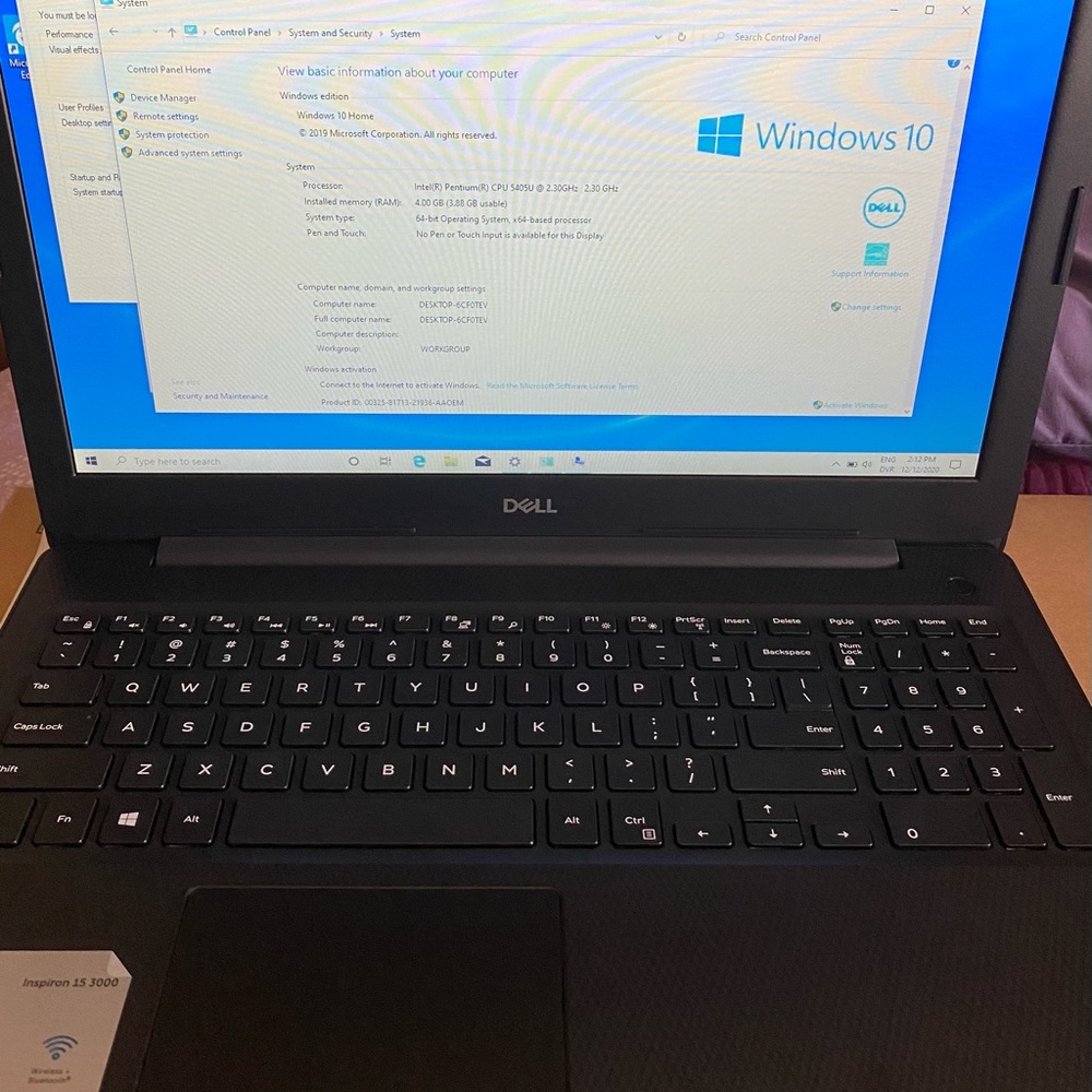 Dell 2020 model